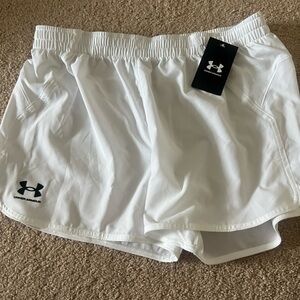 Under Armour white shorts